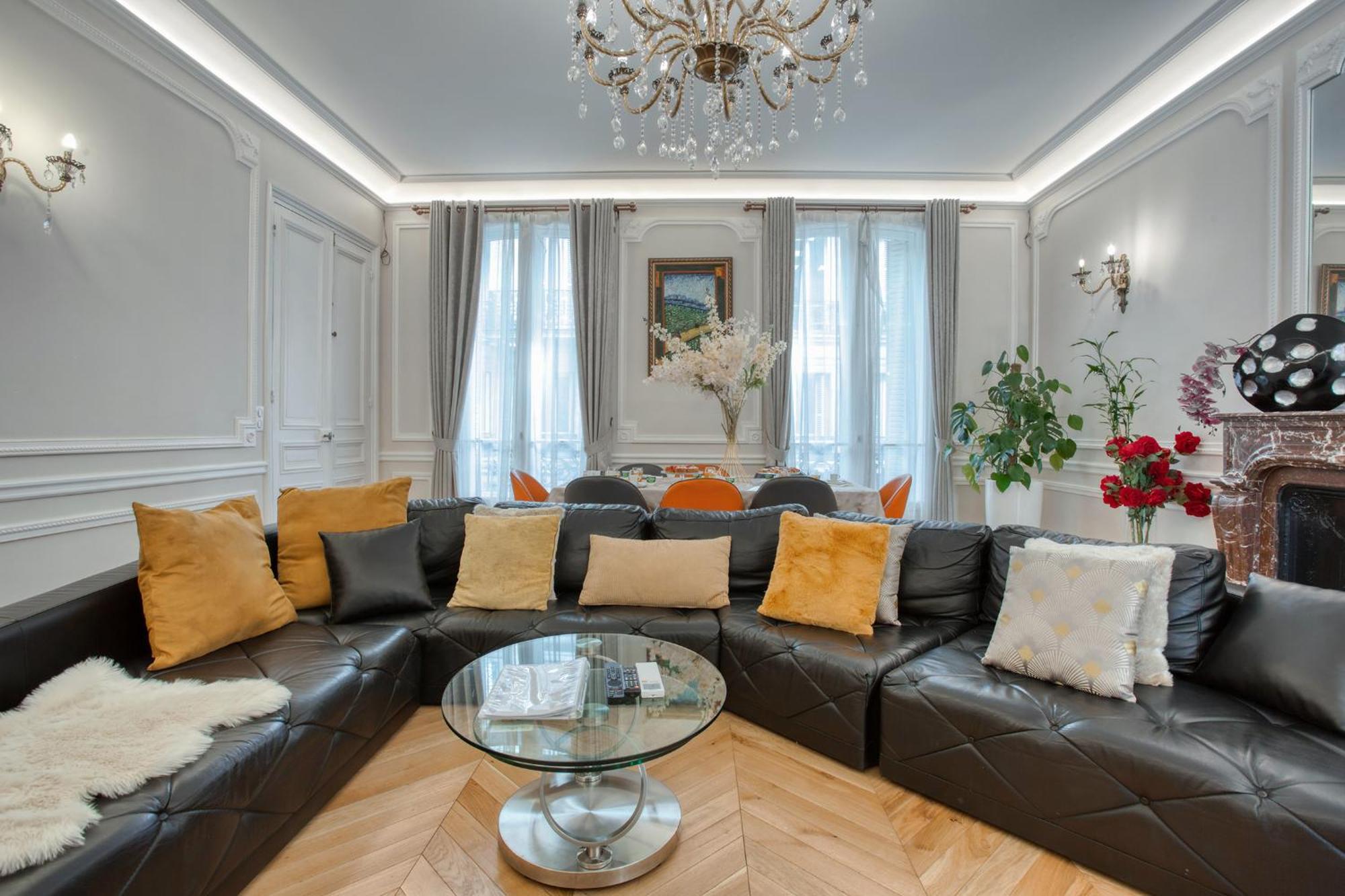 Luxueux 200M2 5Ch Champs Elysees A 1Min Perle Rare Paris Luaran gambar